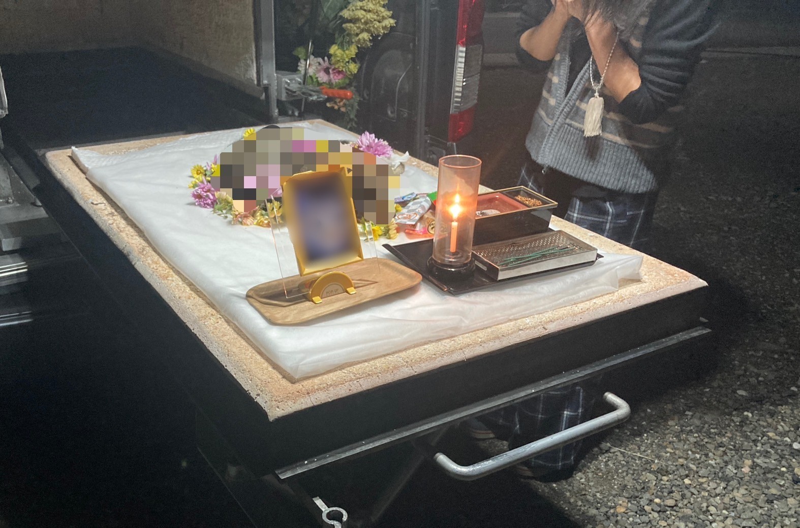 不破郡で里親としてお迎えした猫ちゃんを心を込めてお見送りしました